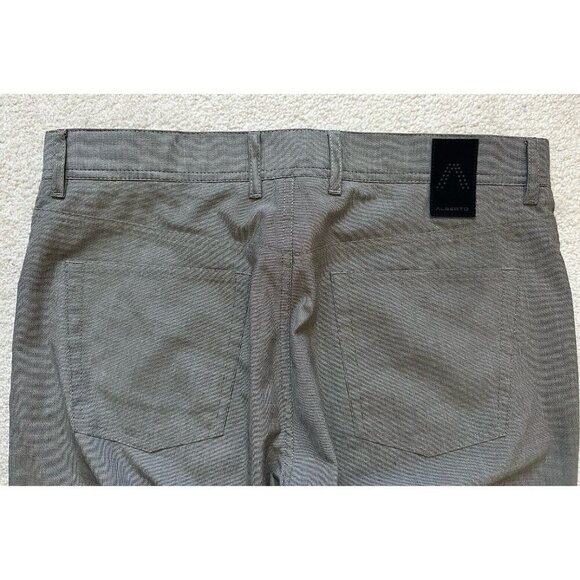 Alberto Ceramica Pants Mens 32x34 Gray‎ Straight Leg Modern Fit Performance - Picture 14 of 14